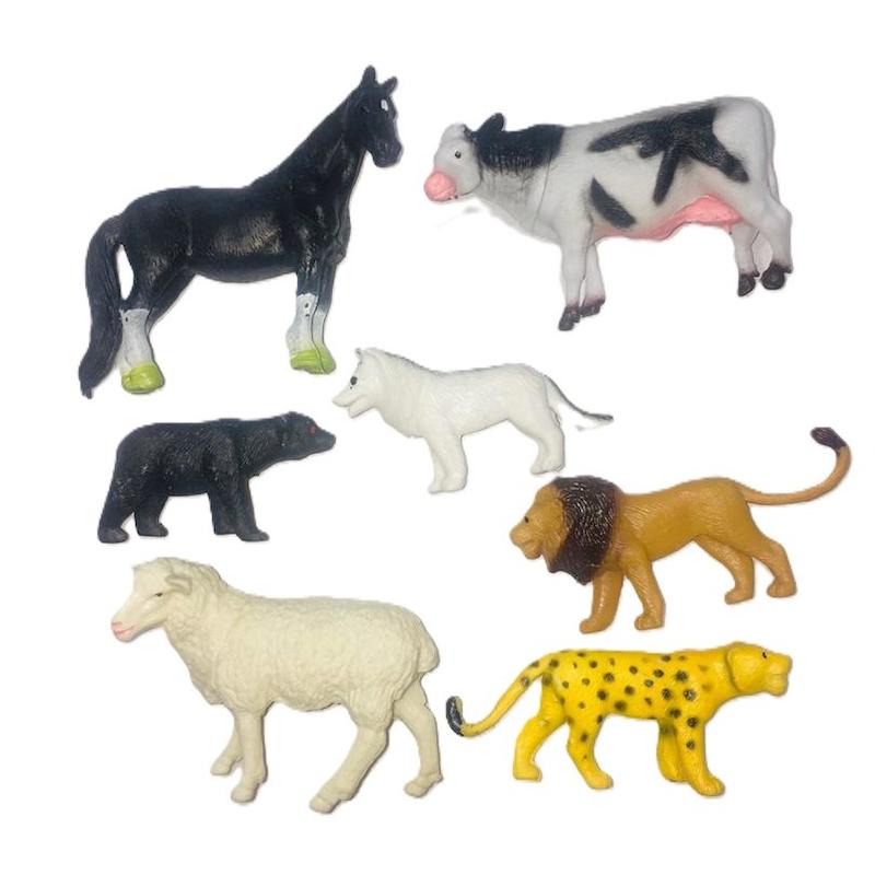 فیگور حیوانات میکس 7 عددی 729-7