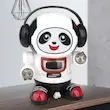 ربات موزیکال چراغدار پاندا رقصان باتریخور مدل 6-156