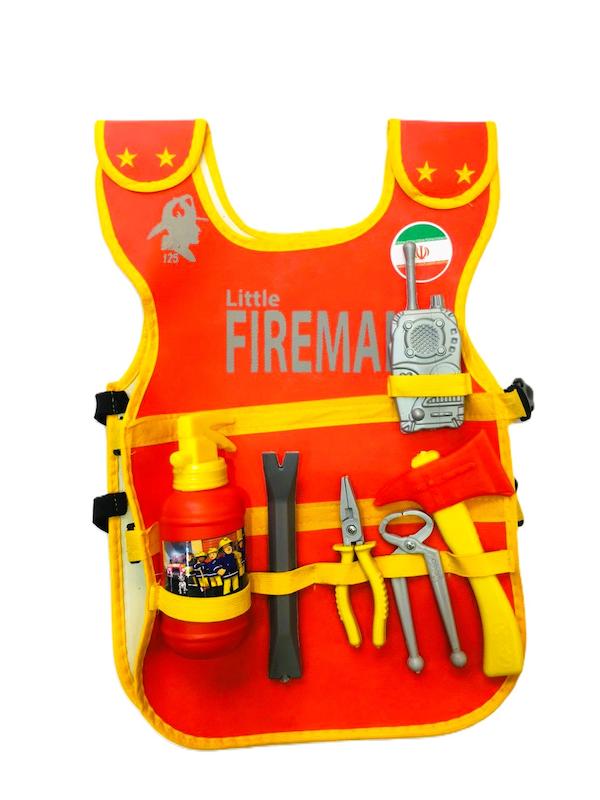 جلیقه آتش‌نشانی با تجهیزات