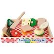ست ساندویچ ساز چوبی 17 قطعه 0513 Melissa & Doug