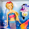 عروسک باربی پری دریایی موزیکال چراغدار YP8305 small cute