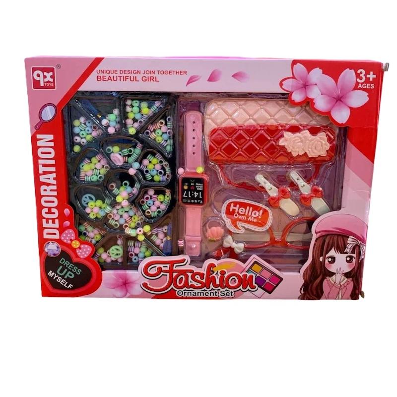 ست اکسسوری دخترانه با کیف،عینک،ساعت