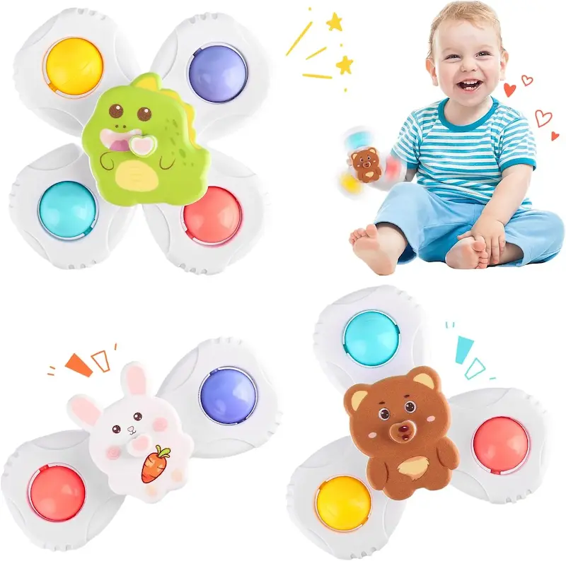 اسپینر جغجغه‌ای ۳ عددی کودک FXB-18 