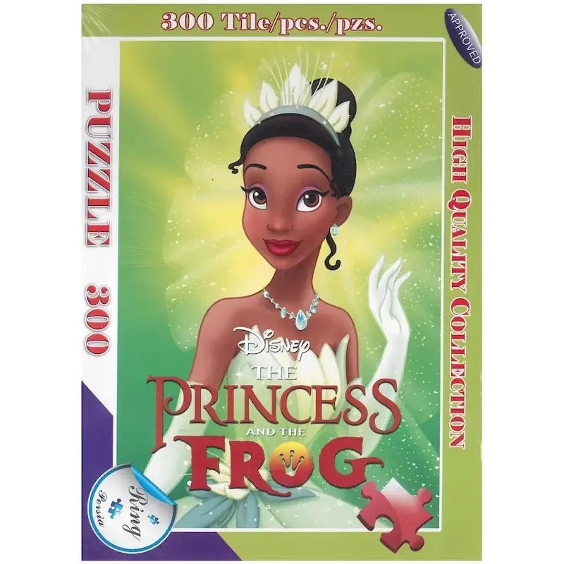 پازل 300 قطعه پرنسس و قورباغه 