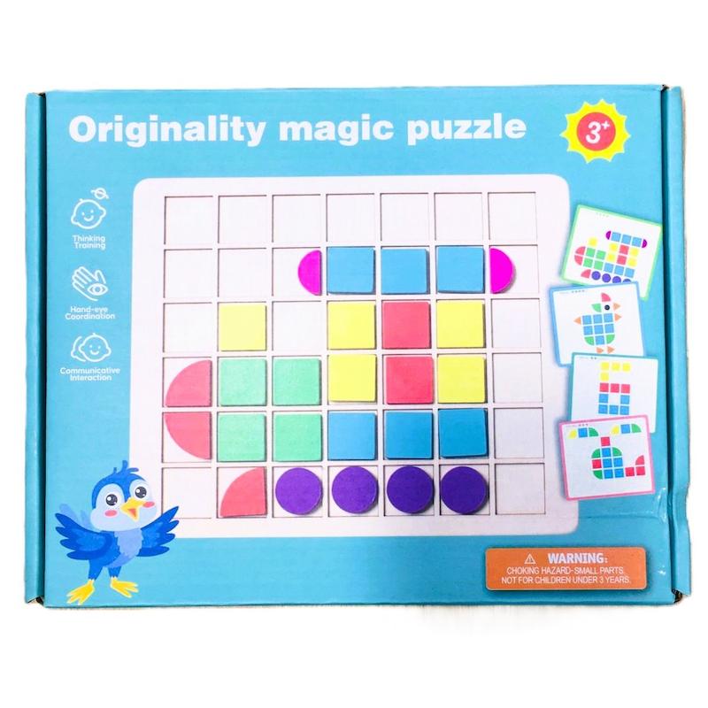 پازل چوبی موزاییکی