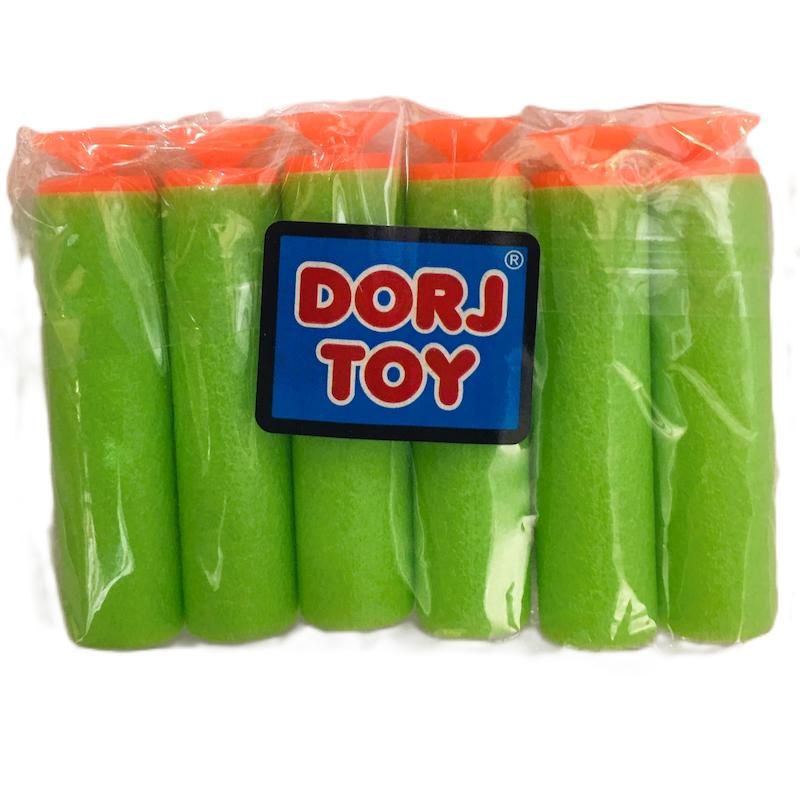 تیر ابری فومی تفنگ اسباب بازی بسته 6 عددی درج