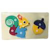 پازل چوبی برجسته آموزشی خردسال P1 1206