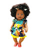 عروسک موزیکال مو فرفری سیاهپوست | Baby MayMay 951-Z