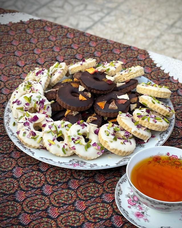 میکس زنجبیلی مدرن و کوکی‌میوه 
