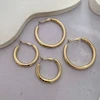 پک دو جفتی گوشواره حلقه‌ای