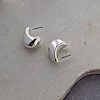 گوشواره اشکی روکش نقره
