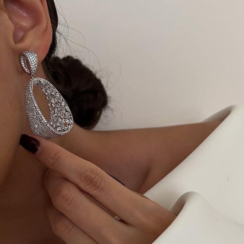 گوشواره جواهری اتریشی