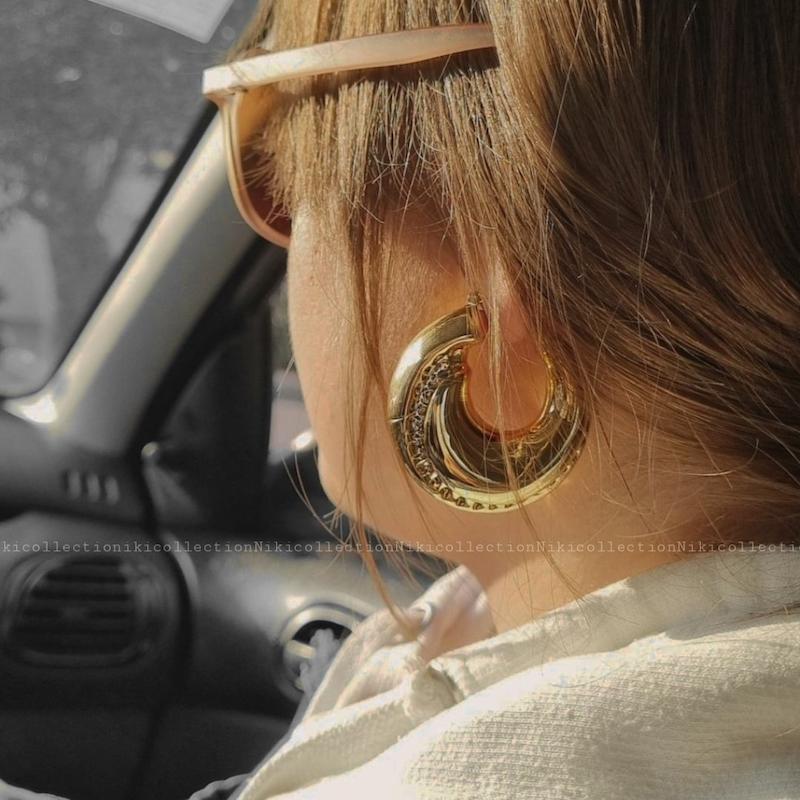 گوشواره های بزرگ ژوپینگ 