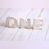 حروف ONE چوبی