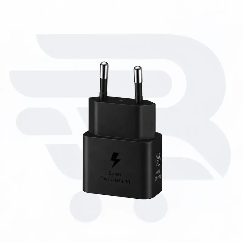 عکس شارژر دیواری سامسونگ ۲۵ وات مدل EP-T2510 سوپر فست شارژ USB-C 
