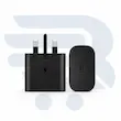 عکس پک شارژر دیواری سامسونگ ۲۵ وات مدل EP-TA800 سوپر فست شارژ USB-C مشکی