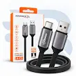 عکس کابل USB-C ادونس A-C3 یک‌متری 65W با جعبه