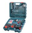کیت 53 پارچه دریل شارژی چکشی دو باطری رونیکس مدل RS-8019