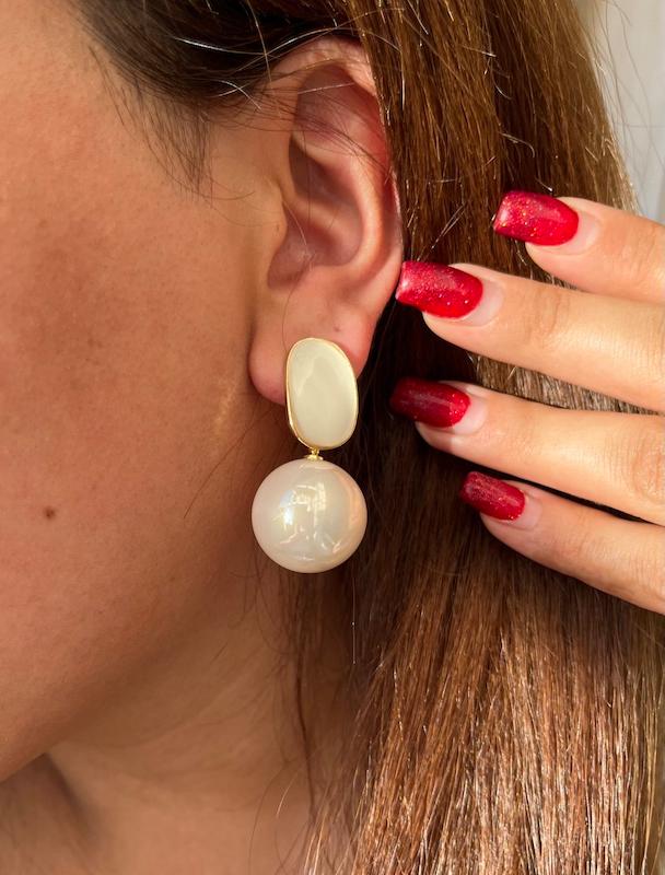 گوشواره میناکاری