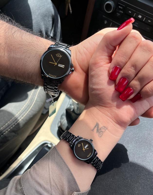 ساعت اورجینال SONEX فول بلک