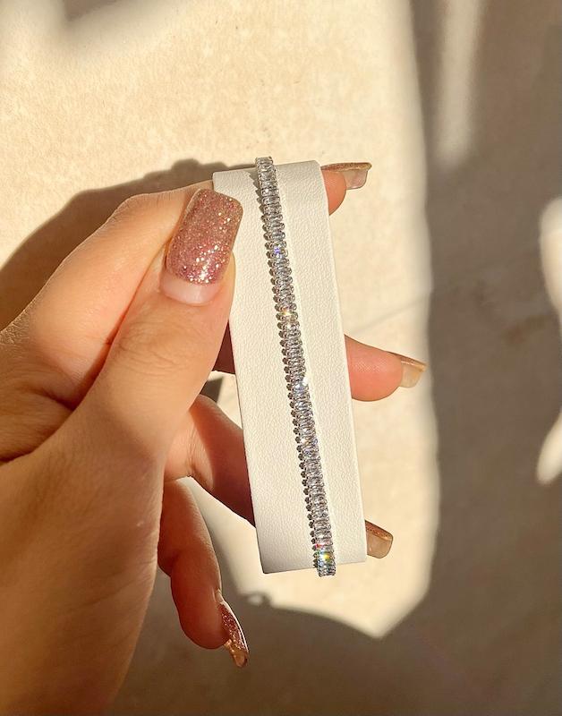 دستبند تنیسی نگین دار