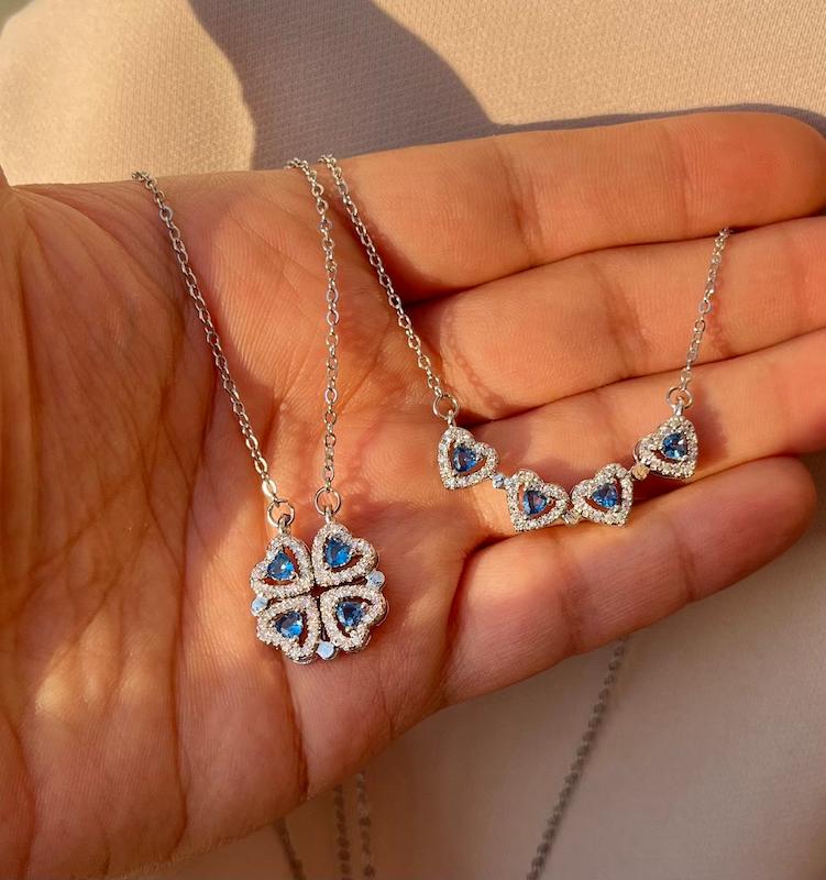 گردنبند قلب آهنربایی