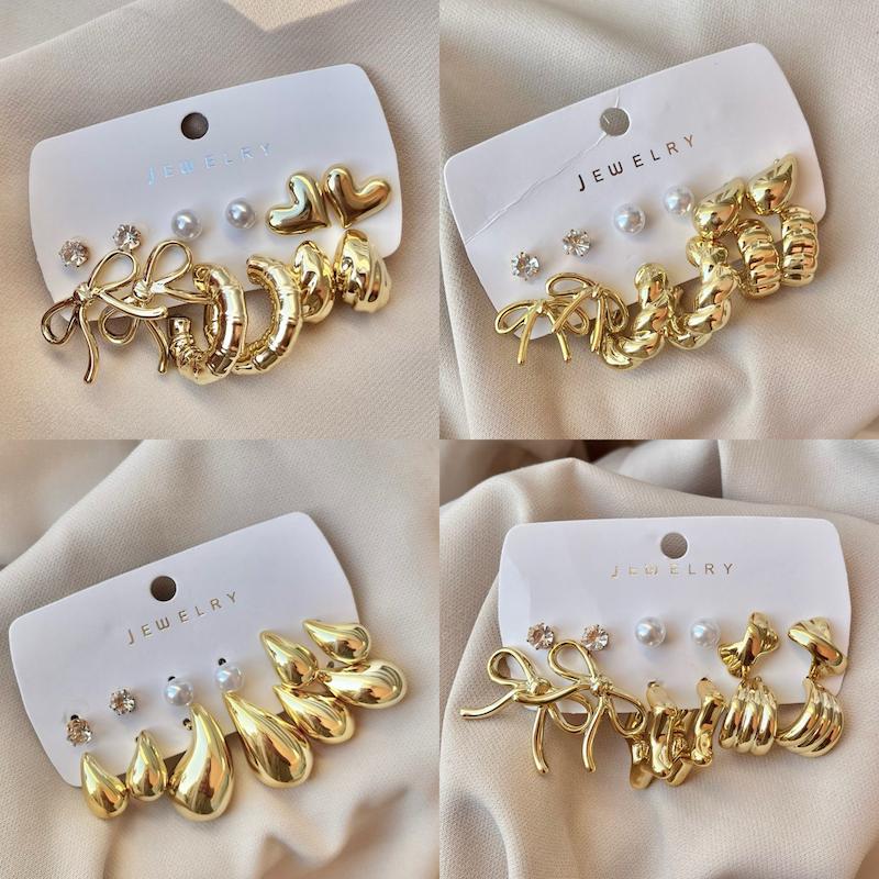 پک های گوشواره طلایی