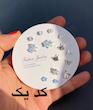 پک گوشواره میخ نقره