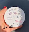 پک گوشواره میخ نقره