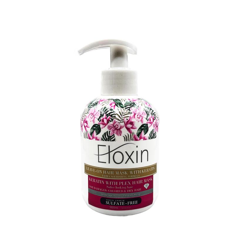 ماسک مو پمپی سوپر کراتینه خارج از حمام الوکسین _ Eloxin حجم 300 میل