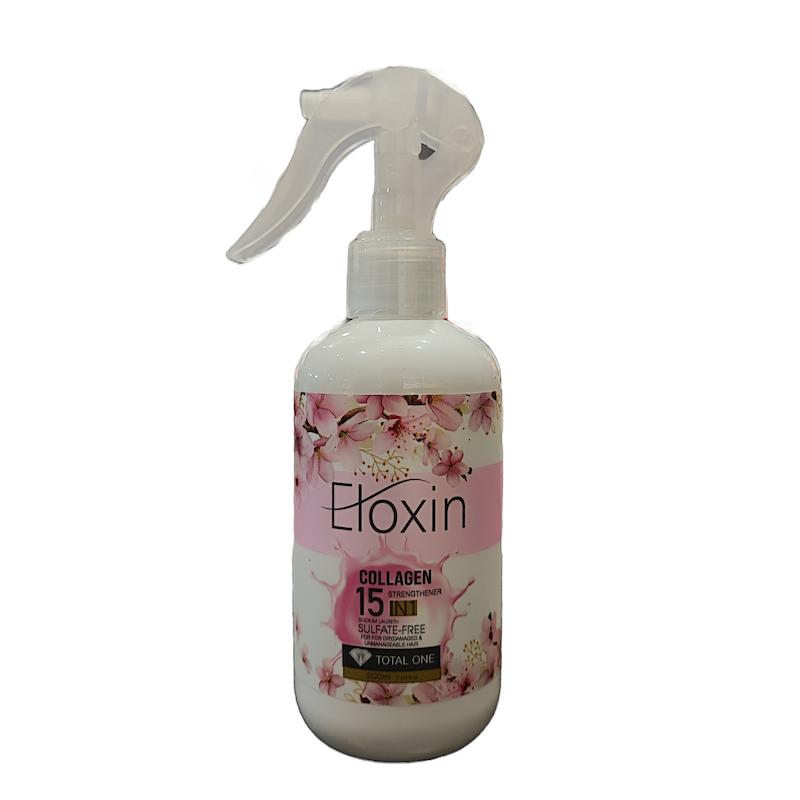 اسپری ماسک مو خارج از حمام الوکسین _ Eloxin مدل Collagen حجم 200 میل
