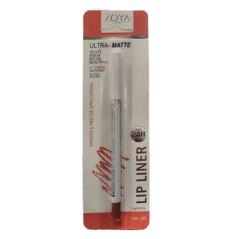 خط لب مدادی مات زویا _ Zoya ایتالیا در 10 رنگ