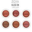 رژ گونه تک رنگ زویا _ Zoya ایتالیا در 6 رنگ