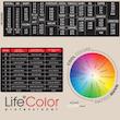 رنگ مو لایف ایتالیا شماره 4.1 قهوه ای خاکستری حجم 100 میل