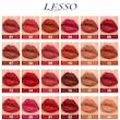 رژلب مدادی مات لسو _ Lesso شماره رنگ 18