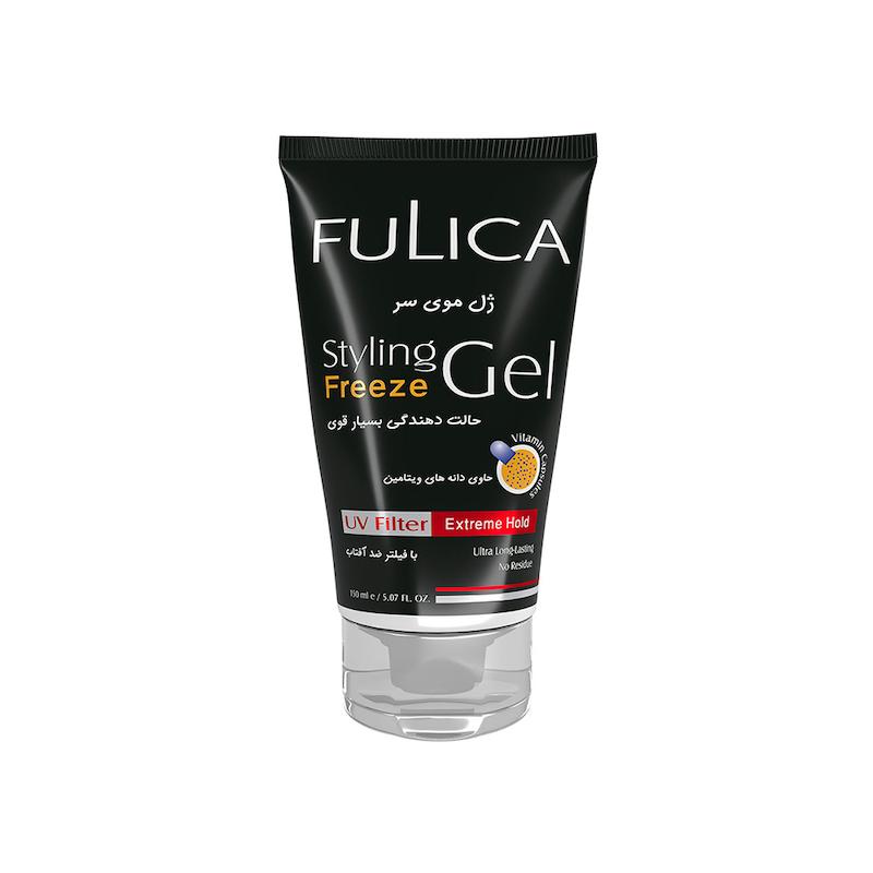 ژل موی سر فولیکا _ Fulica مدل بسیار قوی حجم 150 میل