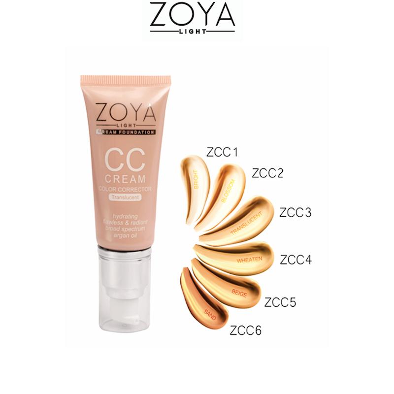 سی سی کرم زویا شماره 3 طبیعی