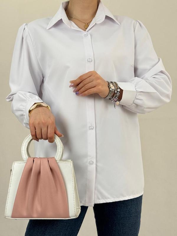 شومیز سفید دوشین