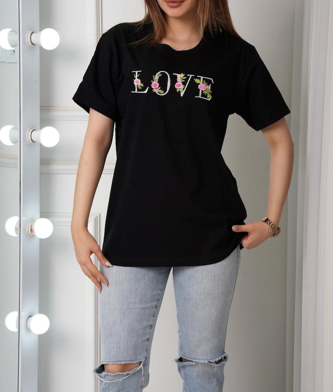تیشرت گلدوزی love