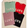 تیشرت گلدوزی love