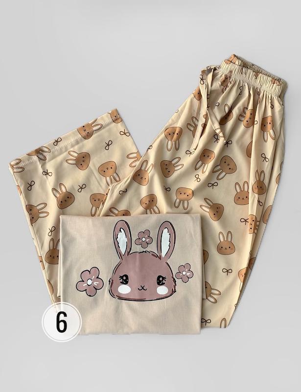 ست تیشرت و شلوار عروسکی قواره دار 🧸🎀