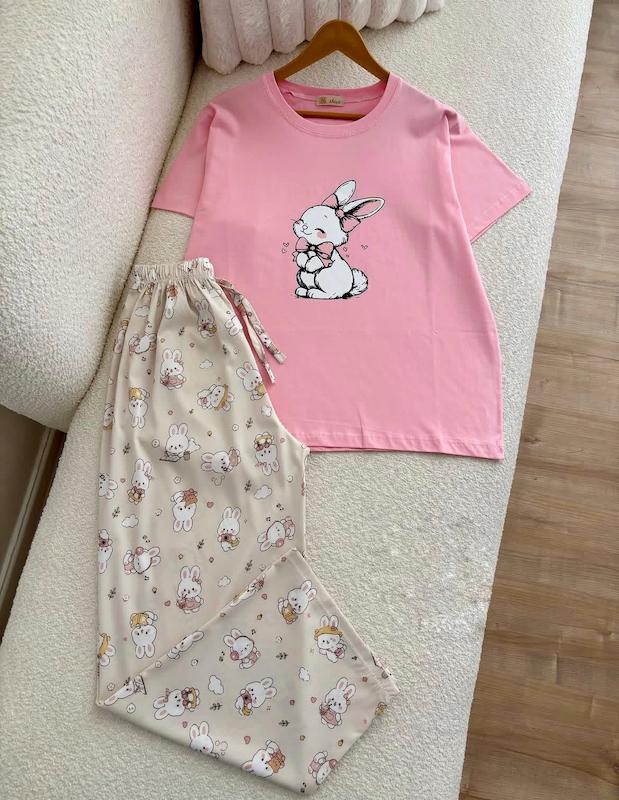 ست تیشرت و شلوار عروسکی قواره دار 🧸🎀
