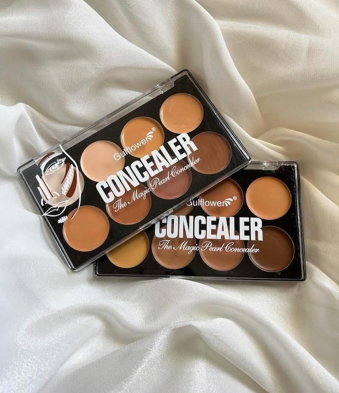 پالت کانتور و کانسیلر چرب