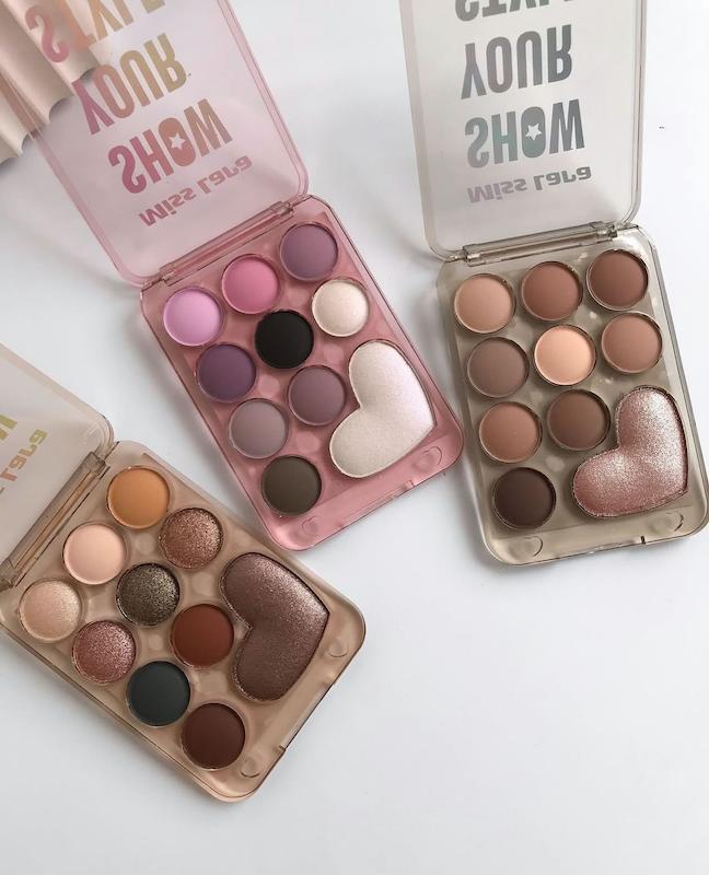 پالت سایه قلبی میس لارا