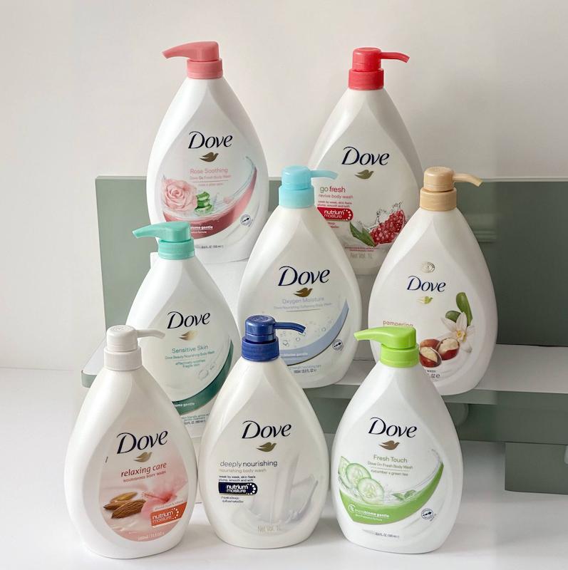 شامپو بدن های کرمی داو 