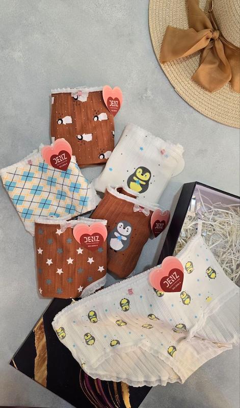 شورت نخی عروسکی XL