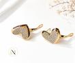 گوشواره طرح جواهر مدل Heart (ER-500)
