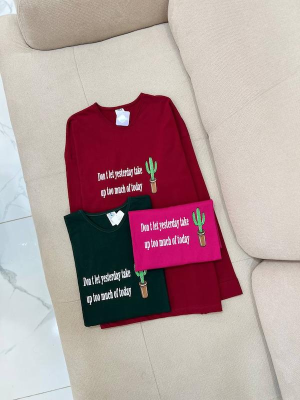 بلوز سایز بزرگ cactus