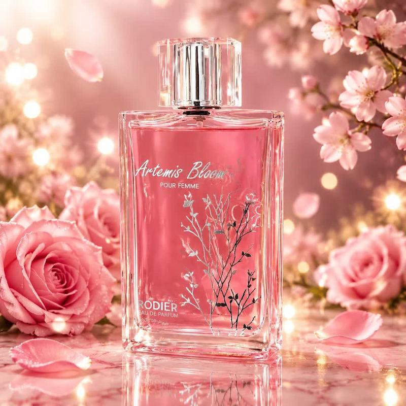ادو پرفیوم زنانه رودیر (Rodier) مدل آرتمیس بلوم (Artemis Bloom) حجم ۱۰۰ میلی‌لیتر
