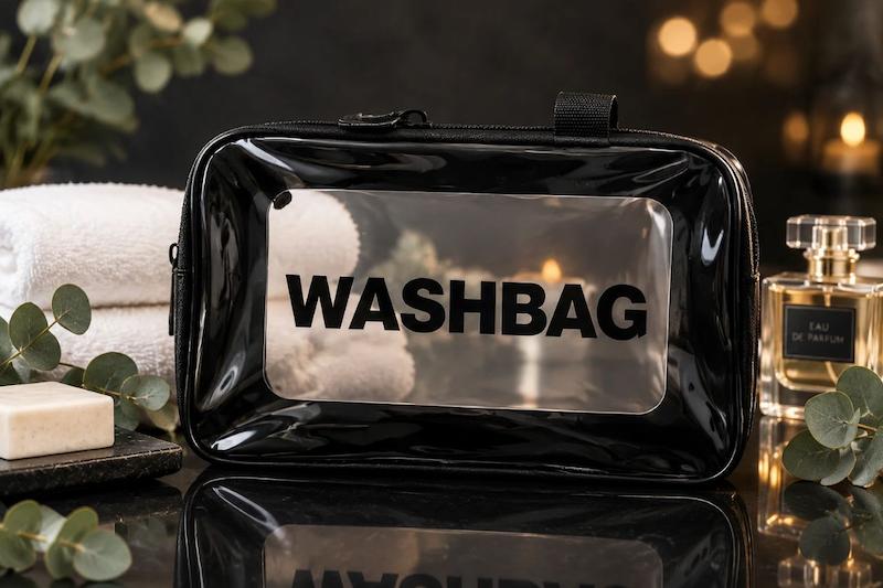 کیف لوازم بهداشتی و آرایشی شفاف WASHBAG
